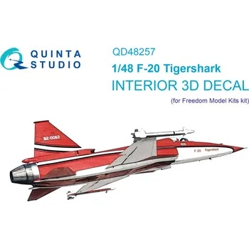 Plastikový model 1/48 F-20 Tigershark 3D-Printed&col.Int. (FREED.)