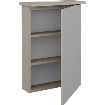 Koupelnový nábytek Dřevojas Jednodveřová galerka SANI GAO 50 - N07 Stone / Pravé