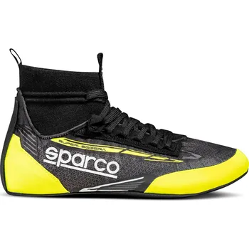 Moto obuv Boty Sparco SUPERLEGGERA FIA černá/žlutá