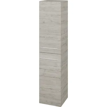 Koupelnový nábytek Dřevojas Vysoká skříň DOS SVD2 35 - D05 Oregon / Úchytka T02 / D05 Oregon / Levé