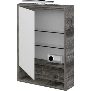 Koupelnový nábytek Dřevojas Jednodveřová galerka FOCUS GAOE 50 - D10 Borovice Jackson / Levé