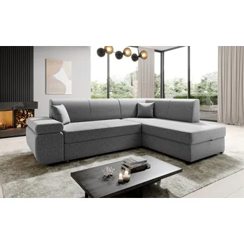 Sedací souprava Rozkládací rohová sedačka FELIXIA šedá