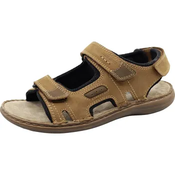 Pánské polobotky JOSEF SEIBEL Pánské sandále JOSEF SEIBEL, model 27308 TE86 301 VINCENT 08 braun-kombi Velikosti: 46