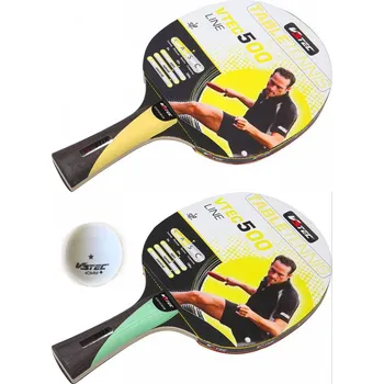 Raketový sport V3TEC Raketa na stolní tenis V3 Tec Vtec 500 + míčky