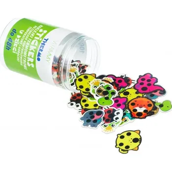 Domácí teploměr Teploměr VITAMMY Thermo Stickers nálepky s teploměrem, 100 ks