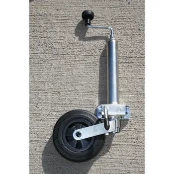 Příslušenství pro přívěs Winterhoff Doplňek pro přívěs: Podpěrné kolečko s klemou . Roura průměr 48 mm.