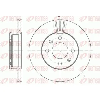 Brzdový kotouč Brzdový kotouč REMSA 6958.10