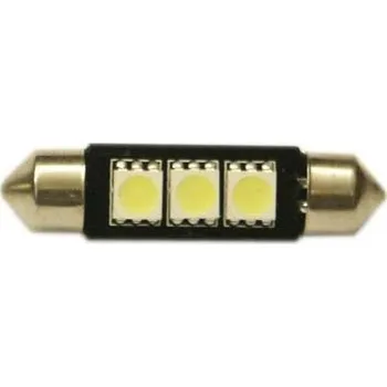 Autožárovka žárovka LED 24V 10W SV 10x36mm čirá SMD
