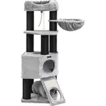 Kočičí škrabadlo Olivie 141 cm světle šedé