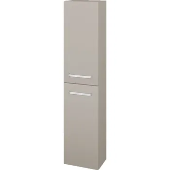 Koupelnový nábytek Dřevojas Vysoká skříň DOS SV1D2 35 - N07 Stone / Úchytka T01 / N07 Stone / Pravé