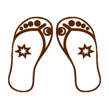 Samolepící dekorace Botičky 001 plážové žabky (15 - hnědá) SAMOLEPKA NA AUTO, NÁLEPKA, FÓLIE, POLEP, TUNING, VLASTNÍ TEXT, TISK, AUTOSAMOLEPKY.cz, POLEPY, OBRÁZEK, LOGO, 3D STICKERS