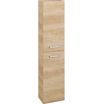 Koupelnový nábytek Dřevojas Vysoká skříň DOOR SV1D2 35 - D15 Nebraska / Úchytka T03 / D15 Nebraska / Pravé