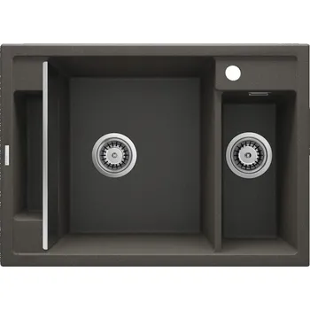 Granitový dřez Deante MAGNETIC ZRM_T503 Jedndořez s vaničkou granit, metalický antracit
