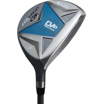 Golfová hůl 2022 U.S. Kids Golf UL48 (122cm) DV3 WT20-S dětský fairway driver 23° dětské, levé, K-Flex, 23°