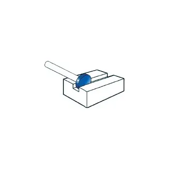 Příslušenství k frézce CMN-KARNASCH HP-2 drážkovací technická fréza nepovlakované Pracovní délka (mm): 1,6, Šířka pracovní plochy (mm): 10, Průměr stopky (mm): 3