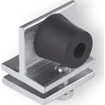 Pohon brány IBFM Doraz 2130P - Limitní doraz se šroubením pro uchycení na C profil 2130P posuvné samonosné brány