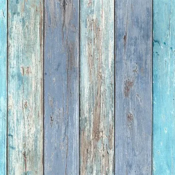 Tapeta Vliesové tapety zeleno-modré desky 10200-08