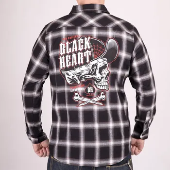 Pánská košile Pánská Košile BLACK HEART SPEEDY Barva: Černá, Velikost: 3Xl