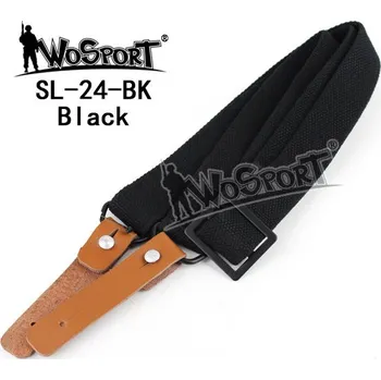 Airsoft Wosport Popruh 2-bodový pro AK, černý