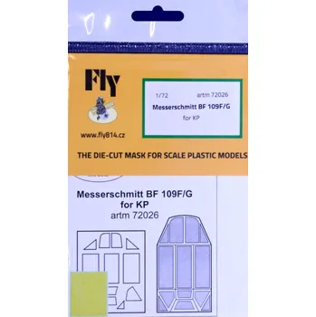 Plastikový model 1/72 Masks for Messerschmitt Bf 109 F/G (KP)