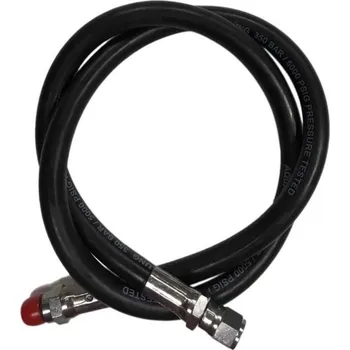 Potápěčské vybavení Hadice k manometru JTLine HP, černá (15/60/80cm) Délka: 80 cm