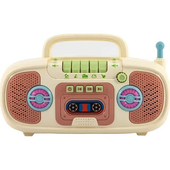 Hračka pro nejmenší Teddies Dětské rádio se zvukem a světlem