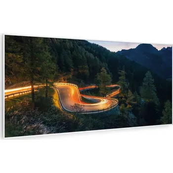 Infrazářič Klarstein Wonderwall Art Smart 700W 60x120cm Obrazový Infrapanel Silnice (10037902)