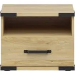 BRW Noční stolek Lara KOM1S