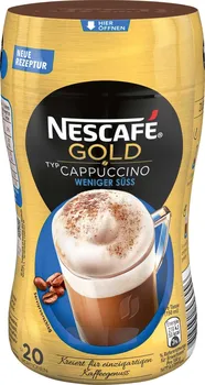 Káva Nescafe Gold Cappuccino se sníženým obsahem cukru instantní 250 g