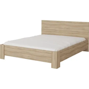 Postel Eoshop Manželská postel 160x200 Milan, Dub Sonoma