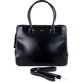 Velká černá kabelka do ruky David Jones CM6281