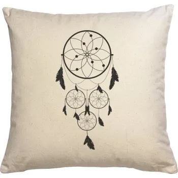 Lapač snů Polštář bavlněný s potiskem Lapač snů