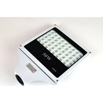 Venkovní osvětlení LED Street 50W, LED pouliční osvětlení 50W, IP65, tvrzené sklo, příruba pro uchycení na trubku