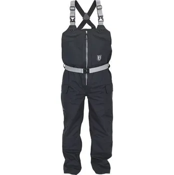 Rybářské oblečení VISION Kalhoty s laclem Vene B&B Trouser, Black - vel. XL
