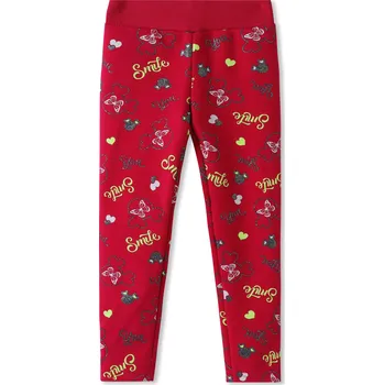 Dívčí legíny Dívčí legíny zateplené - KUGO FL6709, růžová Barva: Růžová, Velikost: 98