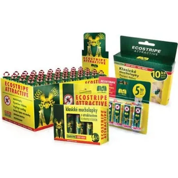 Chov hospodářského zvířete Mucholapka Ecostripe Attractive - 4 ks