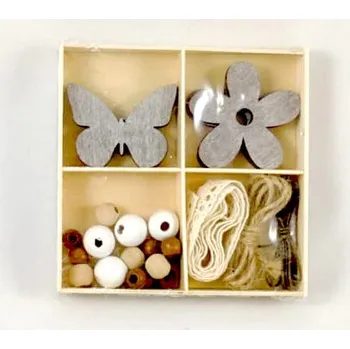 Dětské navlékací korálky Přízdoby - kazeta