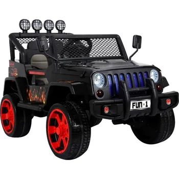 Ramiz Jeep Raptor 4x4, černé s plameny