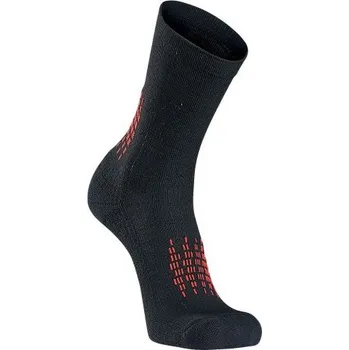 Pánské termo ponožky Ponožky Northwave Fast Winter High Socks Black/Red L