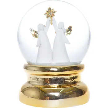 Vánoční dekorace Sněžítko zlaté andílci