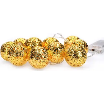 Vánoce Solight 1V207-G řetěz 10 LED teplá bílá