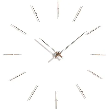 Hodiny Designové nástěnné hodiny Nomon Merlin Walnut 125cm