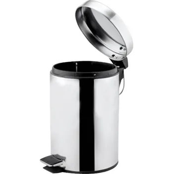 Odpadkový koš SVING Nášlapný koš na odpadky, nerezový 3 l