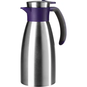 Konvice na čaj Vakuová konvice SOFT GRIP 1,0l ostružinová - Emsa (Izolační konvice SOFT GRIP 1,0 l ostružinová - Emsa)