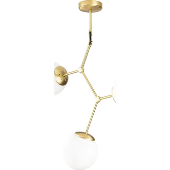 OPVIQ Závěsné světlo DAMAR L zlaté 892OPV1637