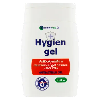 PharmaHelp ČR Antibakteriální a dezinfekční gel na ruce s aloe vera 100 ml