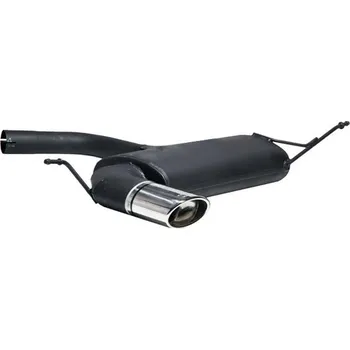 Zadní díl výfuku ULTER SPORT Sportovní výfuk VOLKSWAGEN Golf V 2003-2008, 1x koncovka oválná 120×80mm Vyberte motor: 2,0 FSi 110kW HATCHBACK