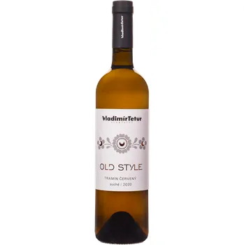Víno Tramín červený OLD STYLE 0,75 - 2022 - pozdní sběr - Vinařství Vladimír Tetur