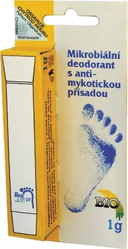 Kosmetika na nohy Biodeur deodorant 1g