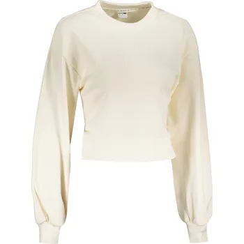 Dámská mikina Dámská crop top mikina PUMA CLASSICS PUFF SLEEVE CREW 531616-73 IVORY GLOW L